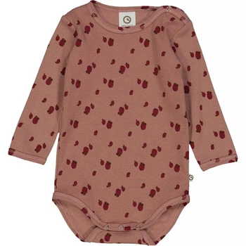 Дитяче боді для новонароджених Green Cotton 68 см Кавовий (25111206)
