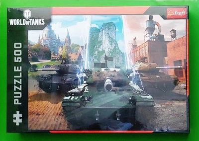 Пазли Trefl 500шт (37535) World of Tanks Час діяти
