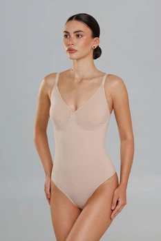 Корректирующее боди Giulia 46/48(L/XL) Телесный (Light nude) (126092)