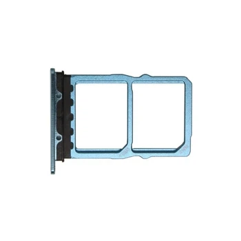 Держатель Sim карты Huawei P30, синий, на 2 Sim