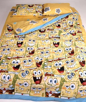 Комплект постельного белья Бязь Sponge Bob 143х210 см