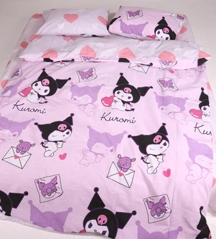 Комплект постільної білизни Бязь Love Kuromi 143х210 см