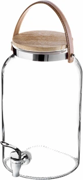 Słój do napojów Kadax Mandrioli z kranikiem i uchwytem 5.6 l (5906638309193)