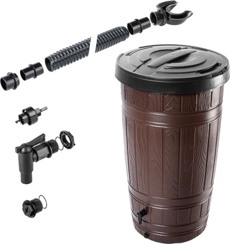 Ємність для дощової води Kadax Onigo 265L Коричнева