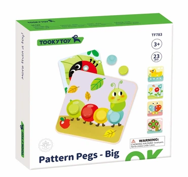 Розвиваюча гра “Моя перша мозаїка” Tooky Toy