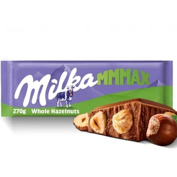 Шоколад Milka Ganze Haselnusse 250 г