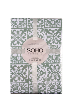 Скатерть Mosaic Green 140х180 см SOHO 000334652
