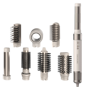 Стайлер CECOTEC Bamba CeramicCare 8in1 AirGlam Champagne