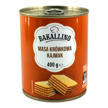 Згущене молоко Bakallino Masa Krowkowa варене з карамеллю 400 г (ГР-00004)