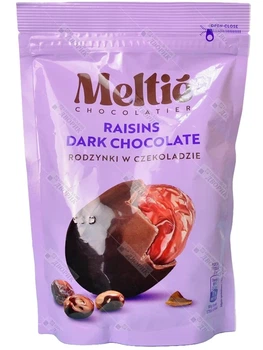 Драже Meltie Изюм в темном шоколаде Черный 280г (РШ-000021)