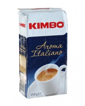 Кофе молотый Kimbo Aroma Italiano 250г смесь Арабики и Робусты нежный вкус (КМ-00064)