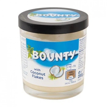 Шоколадная паста Bounty Крем-паста Белый шоколад с кокосовыми хлопьями 200 г (ШП-00014)