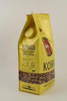 Кава зернова Konigs Crema 1кг купаж робуста та арабіка середньої обсмажки (КЗ-000110)