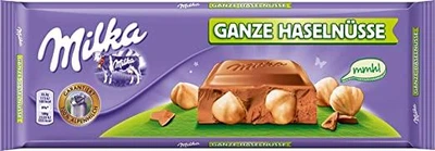 Шоколад Milka Haselnuss Молочный с цельными лесными орехами 270 г (ШМ-00080)