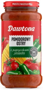 Томатный соус Dawtona Острый с перцем халапеньо 520г Стеклянная банка (СТ-000031)