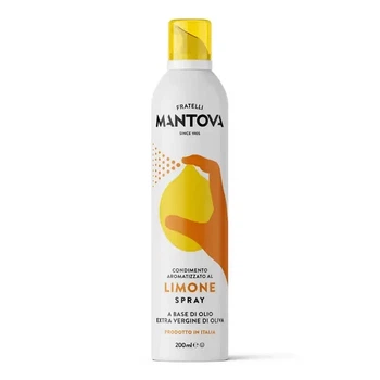 Оливкова олія Mantova Limone 200мл з лимоном перший холодний віджим (ОО-00050)