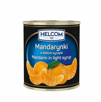Консервированные мандарины Helcom Мандарины в сиропе 312г (МК-00053)