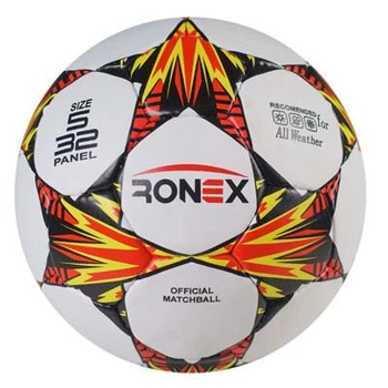 М'яч футбольний Grippy Ronex AD/FC3 жовтий/червоний/чорний (RXG-FC/3Y)