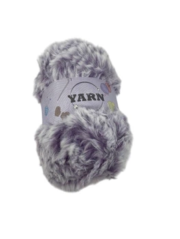 Пряжа "Yarn" під хутро 100г Фіолетова