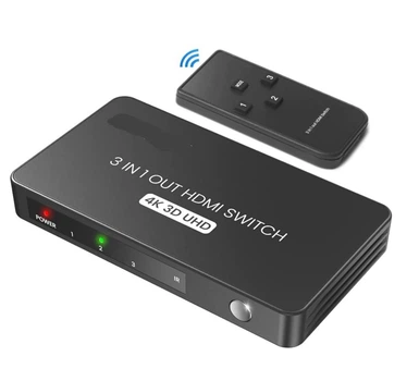 HDMI-переключатель, разветвитель 3 в 1 4K