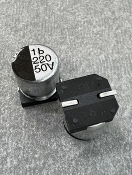 Конденсатор электролитический 220uf 50V,105C, (10x10)