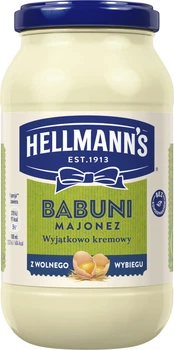 Майонезный соус Hellmann's Babuni 64% жира 340 мл (8720182799821)