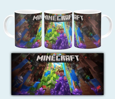 Чашка Minecraft 330 мл Белая (LV-MC-04)