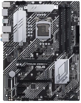 Материнська плата ASUS PRIME Z590-V (LGA1200/DDR4/3xM.2 SSD) OEM White Box