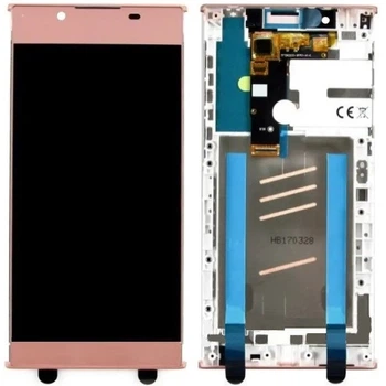 Дисплей для Sony G3311 Xperia L1 /G3312 /G3313 рожевий, PRC, з рамкою