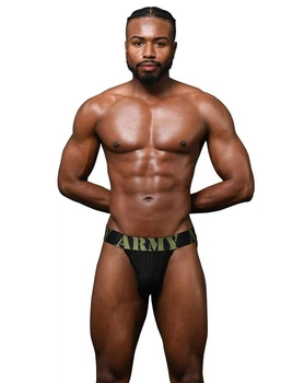 Трусы танга мужские Andrew Christian 04-2853 L цвет черный