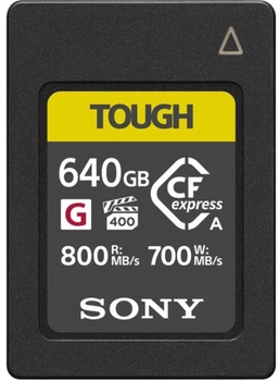 Карта памяти Sony Tough CFexpress Type A 640GB (CEAG640T.SYM)