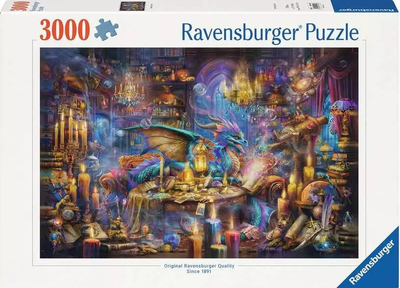 Puzzle Ravensburger Fantastyczna biblioteka 3000 elementów 12001418 (4005555014188)