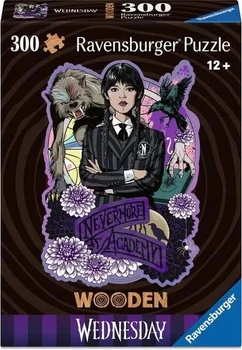 Puzzle drewniane Ravensburger Wednesday 300 elementów 12001538 (4005555015383)