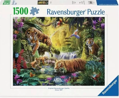 Puzzle Ravensburger Spokojne tygrysy 1500 elementów 12000696 (4005555006961)
