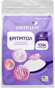 Заменитель сахара Green Leaf Эритритол ДП 500 г (4820236270130)