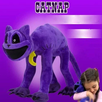 Мягкая плюшевая игрушка Poppy playtime CatNap 35 см