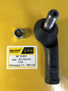 Рулевой наконечник левый VW Transporter T4 / Транспортер Т4 (-7/91) INF 10.0221 INA-FOR