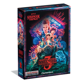 Пазл Stranger Things (Удивительные чудеса) – 1000 шт Clementoni 39979
