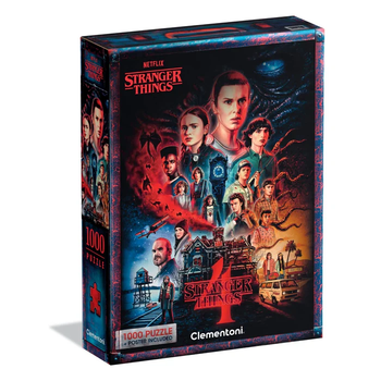 Пазл Stranger Things (Удивительные чудеса) - 1000 шт Clementoni 39980