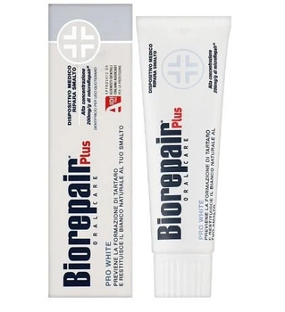 Професійна зубна паста “PRO White” BIOREPAIR PLUS 75 мл (8017331092255)