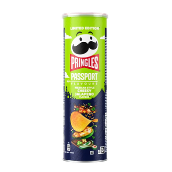 Чипсы Pringles Passport Flavours Mexican Style Cheesy Jalapeno 165g