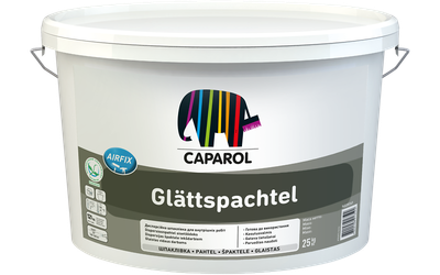 Шпаклівка інтер'єрна акрилова матова Caparol "Glättspachtel" Біла, 25 кг