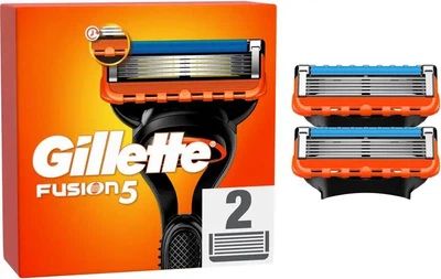 Змінні леза (картриджі) для гоління Gillette Fusion5 2 шт в упаковці (6870418)