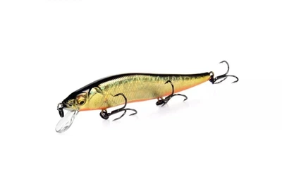 Воблер Bearking Vision 110SP, 14g, 0,8-1,4m, цвет "K" (Gold),W1-K