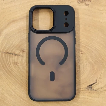 Чехол HOCO Smoke case Matte with MagSafe для iPhone 17 Pro Black