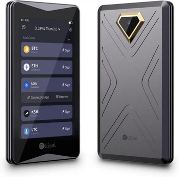 Крипто-холодный кошелек ELLIPAL Titan 2.0