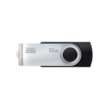Флеш-память USB Goodram 32Гб пластик черный с откидной крышкой (663382)
