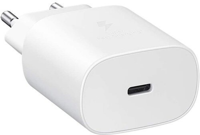 Ładowarka sieciowa Samsung EP-TA800NWEGEU 25W USB-C Biała (5907518378896)