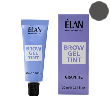 Гель-краска для бровей Graphite (графит) ELAN 20 мл