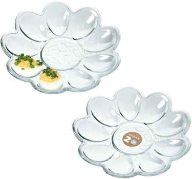 Zestaw talerzy na jajka Kadax Ferry 2x21 cm (5903699474686)